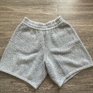 Cole Buxton Wool Textured Flat Front Shorts